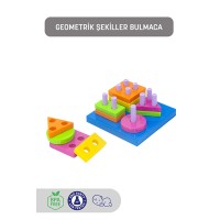 Kiki Geometrik Şekiller Bulmaca 1410
